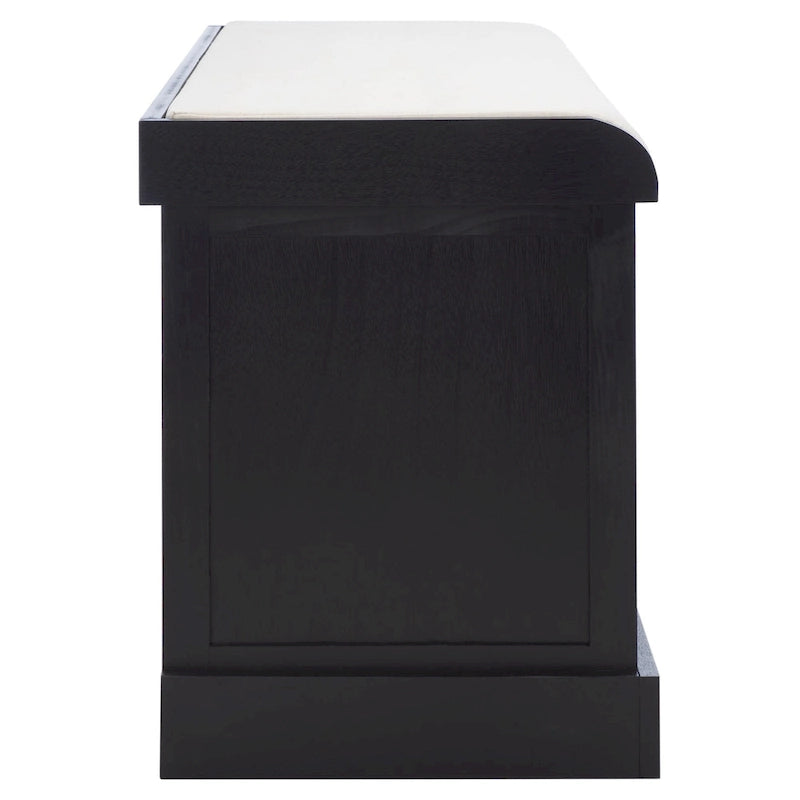 Farmhouse Cushioned Storage Bench with 3 Drawers