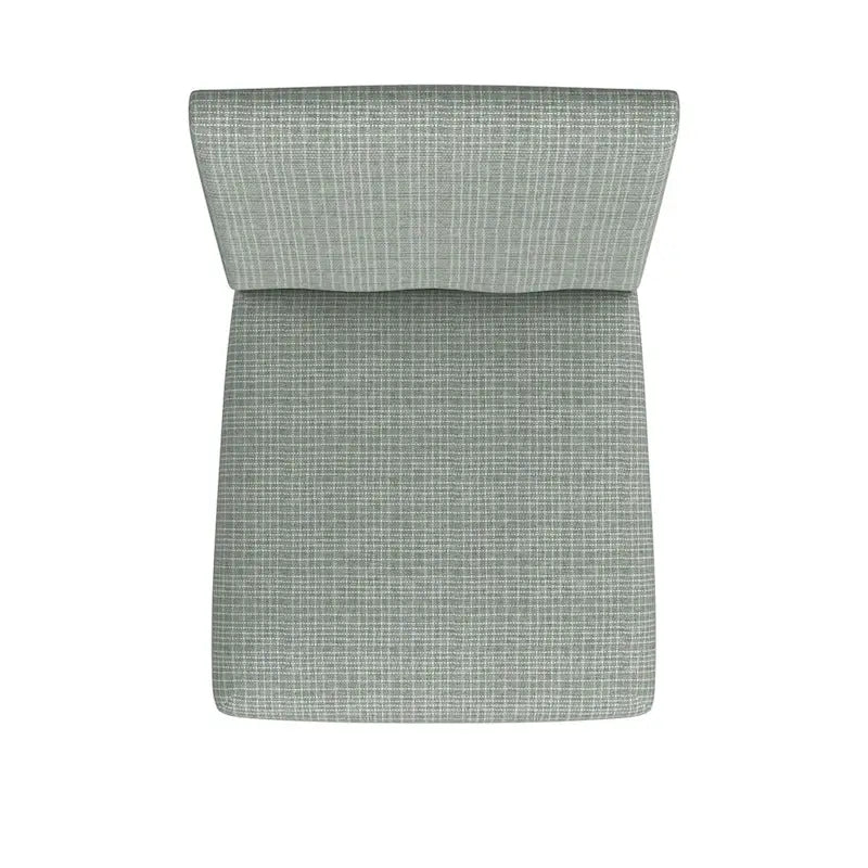 Upholstered Dining Chair with Spring Seat and Hardwood Legs