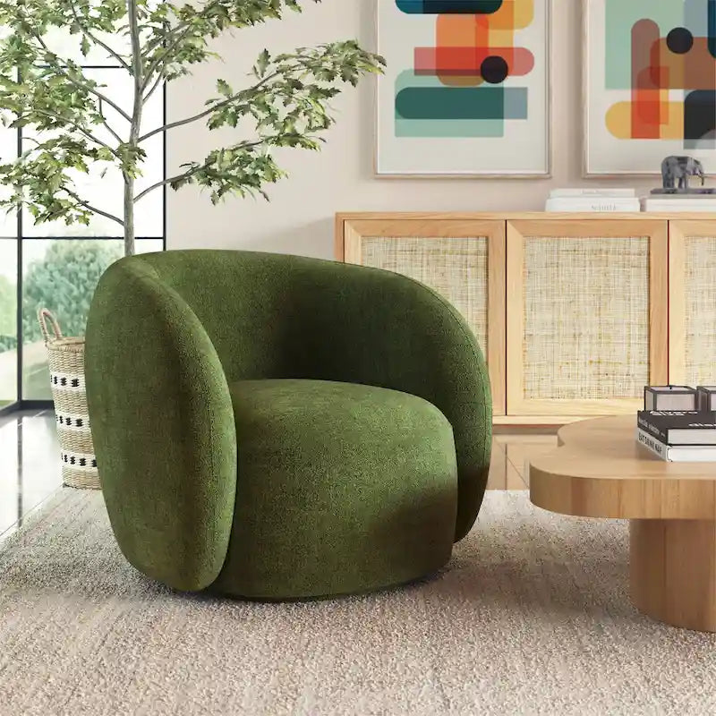 Poly & Bark Poole Swivel Lounge Chair