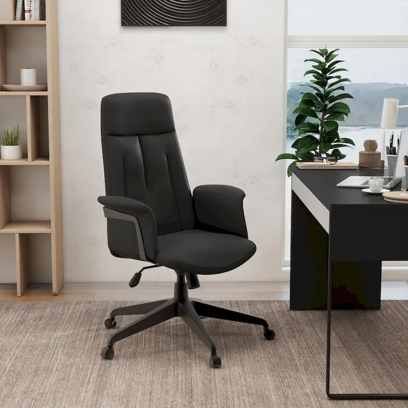 Ergonomic High-Back Office Chair with Lumbar Support