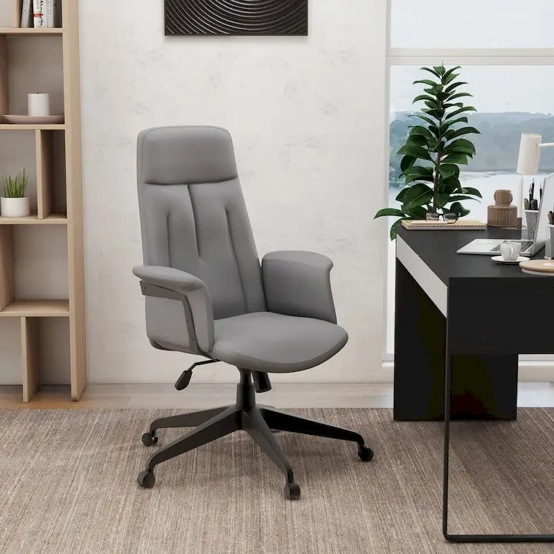 Ergonomic High-Back Office Chair with Lumbar Support