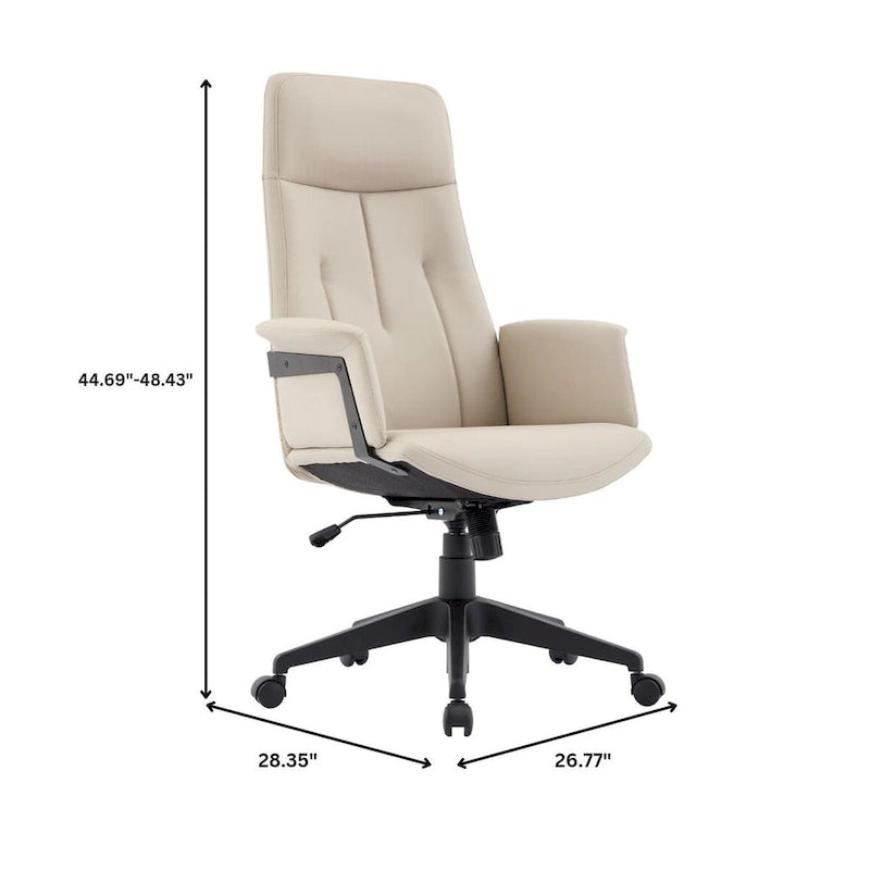 Ergonomic High-Back Office Chair with Lumbar Support